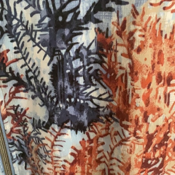 Northern Reflections Blue and Red Bomber Jacket vintage - Picture 3 of 7